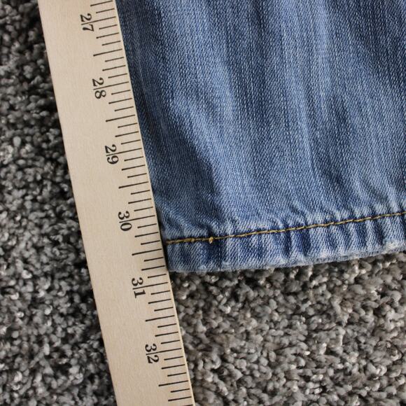 Levis 560 Jeans Mens 37x31 Blue Loose Fit Straight Leg Denim Pants Tag 38x32 - Picture 5 of 10